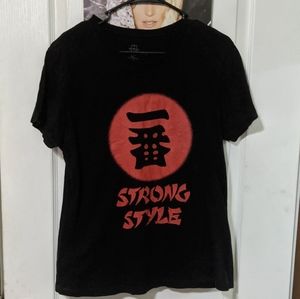 WWE NXT Shinsuke Nakamura Strong Style Ichiban Wrestling T-Shirt Official 2XL